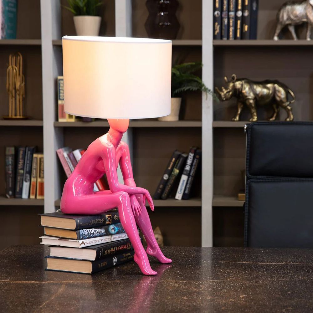 Настольная лампа TERRAMI с абажуром