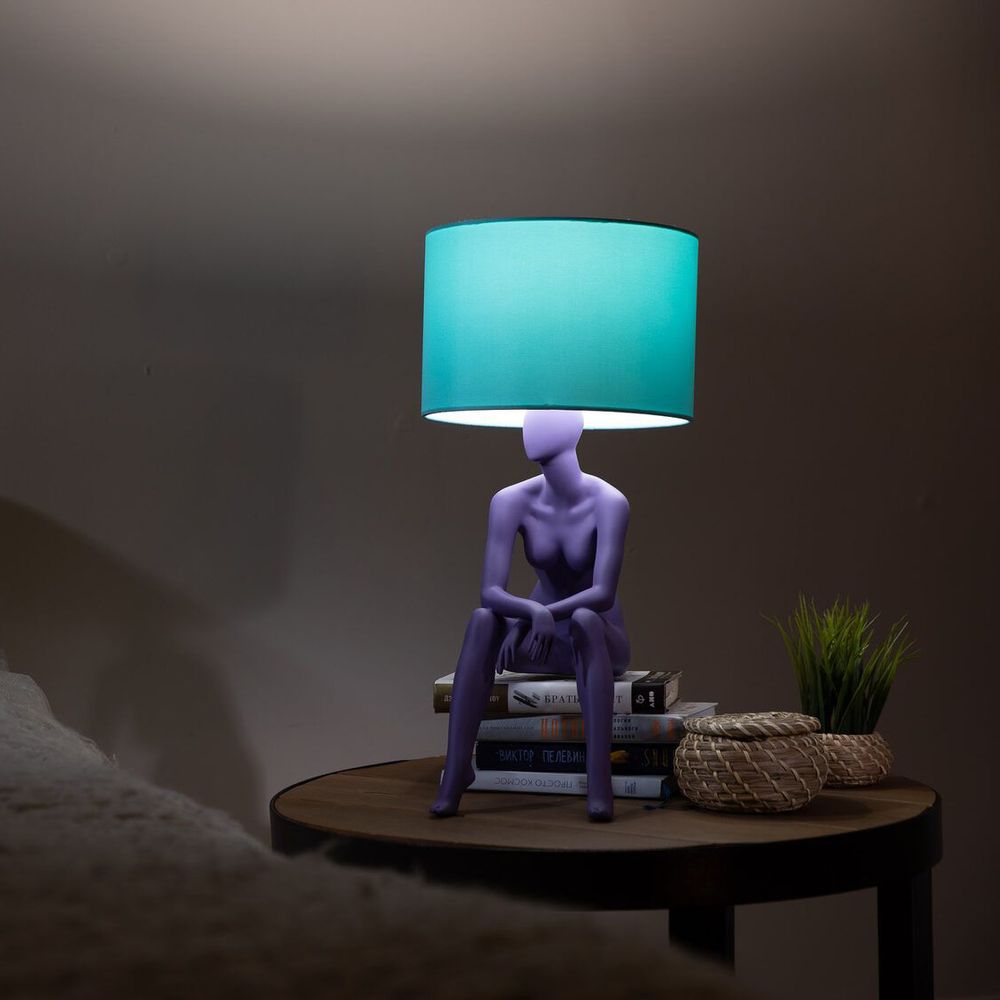 Настольная лампа TERRAMI с абажуром