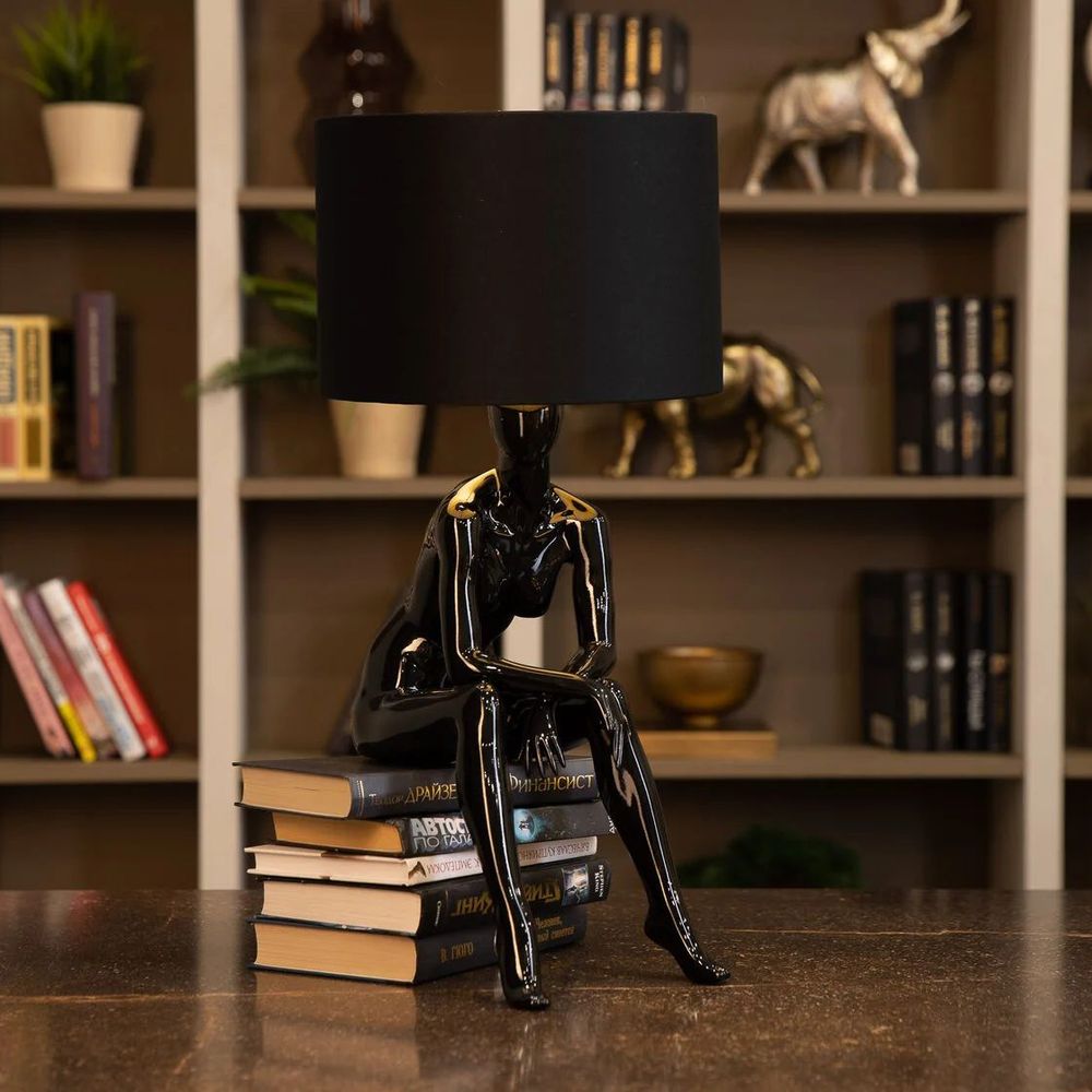 Настольная лампа TERRAMI с абажуром