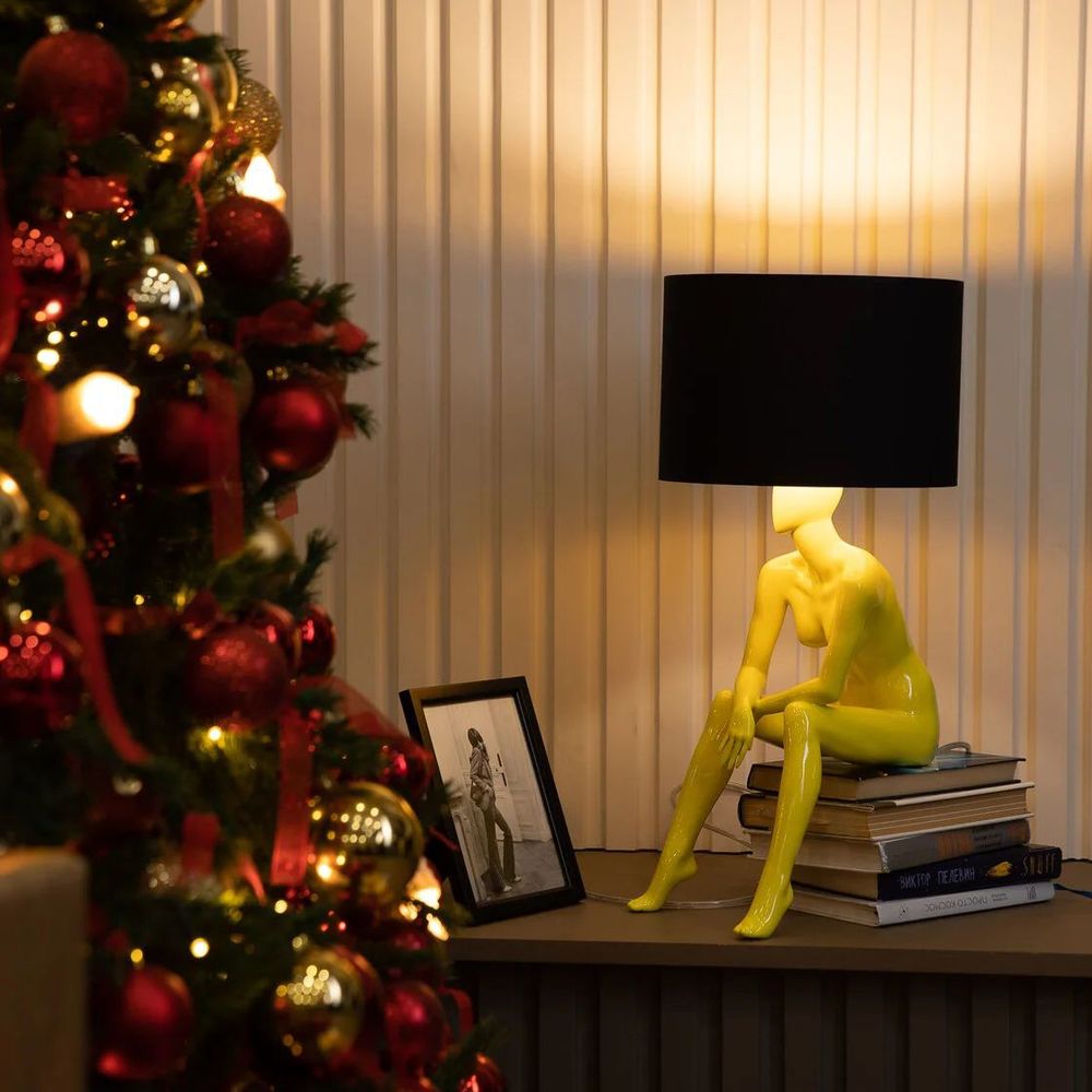 Настольная лампа TERRAMI с абажуром