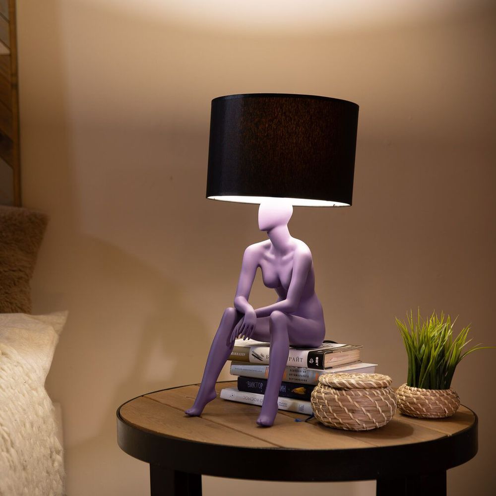 Настольная лампа TERRAMI с абажуром