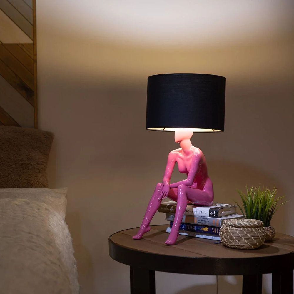 Настольная лампа TERRAMI с абажуром