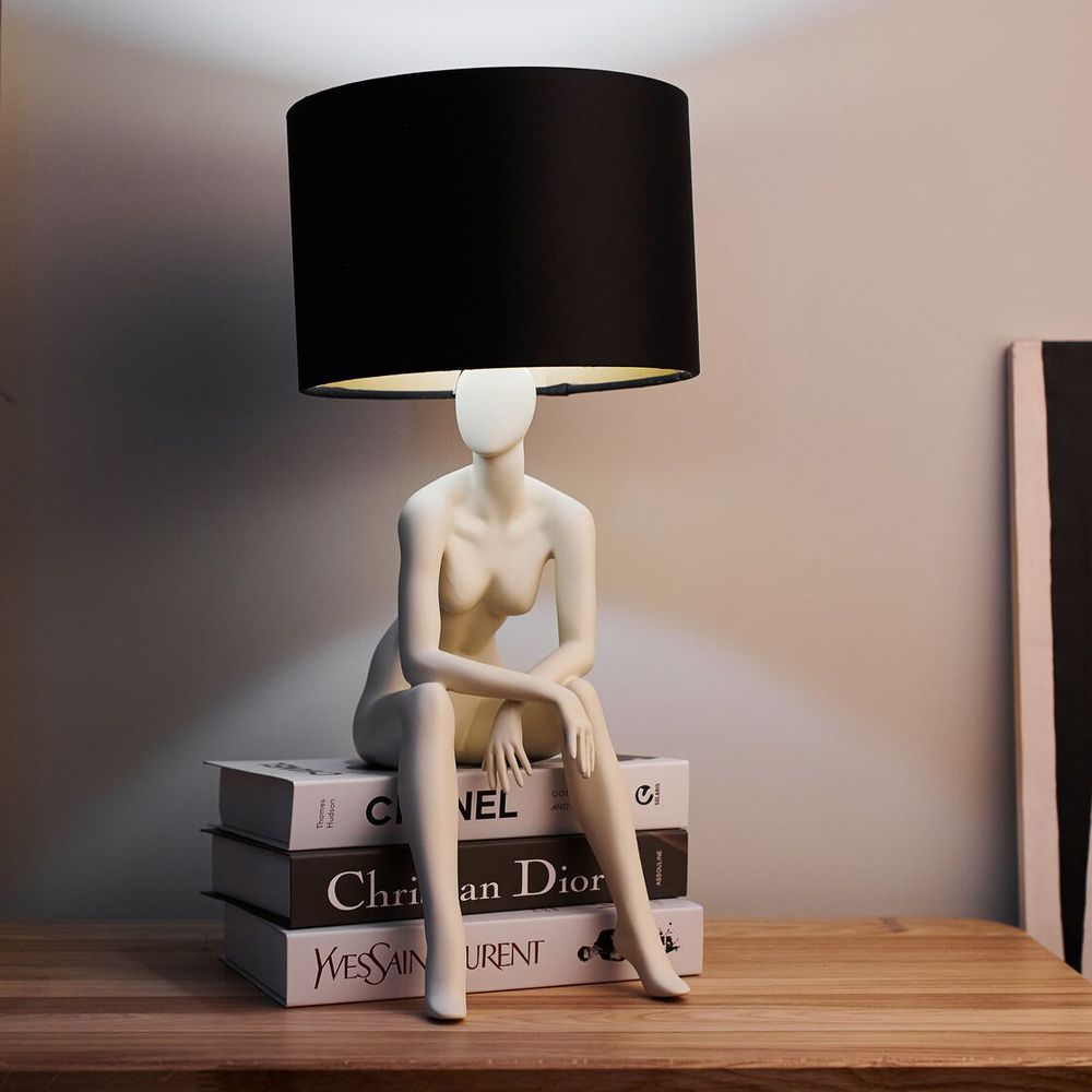 Настольная лампа TERRAMI с абажуром