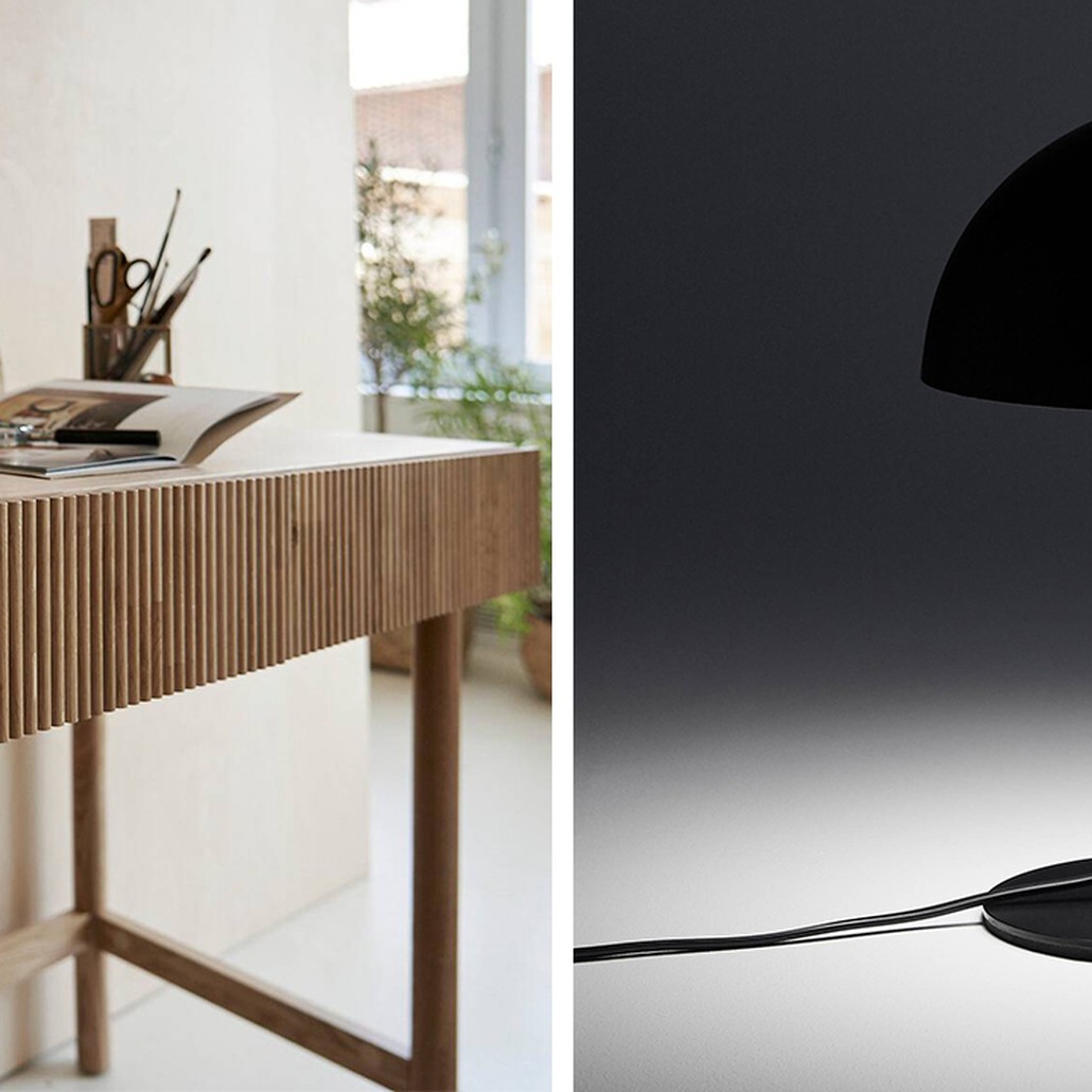 Настольная лампа Umbel Table Lamp Black