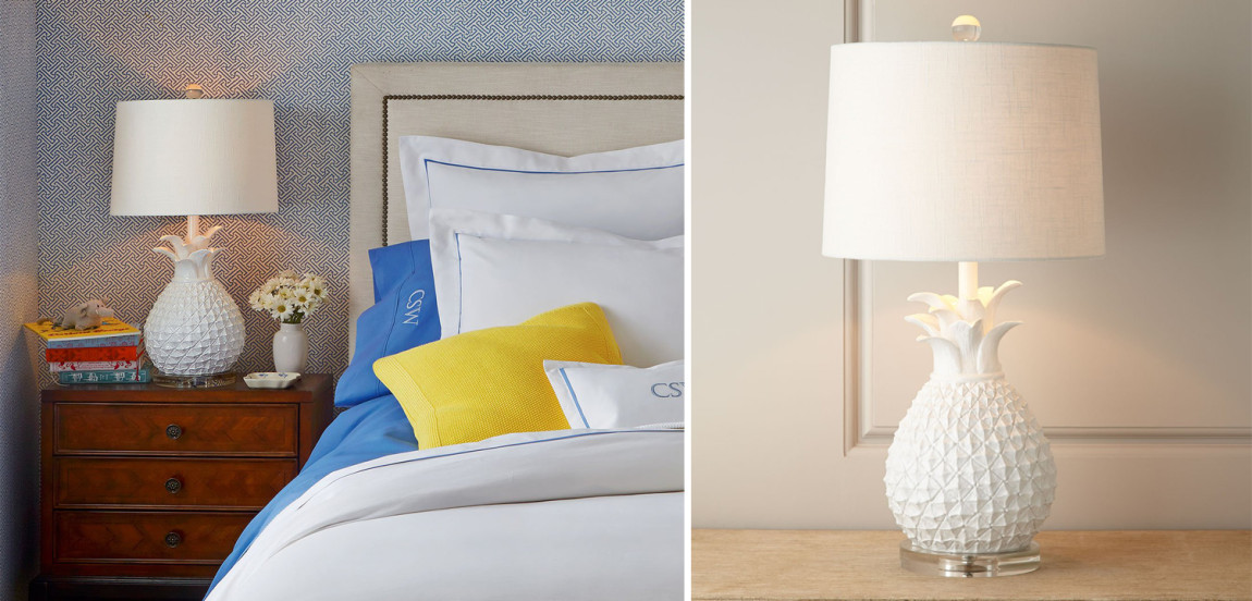 Настольная лампа White Pineapple Table lamp