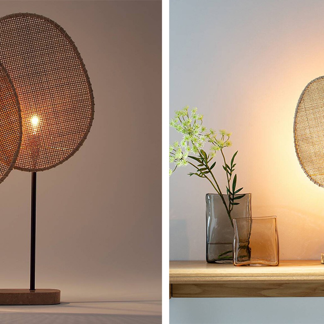 Настольная лампа Wicker Leaves Table lamp