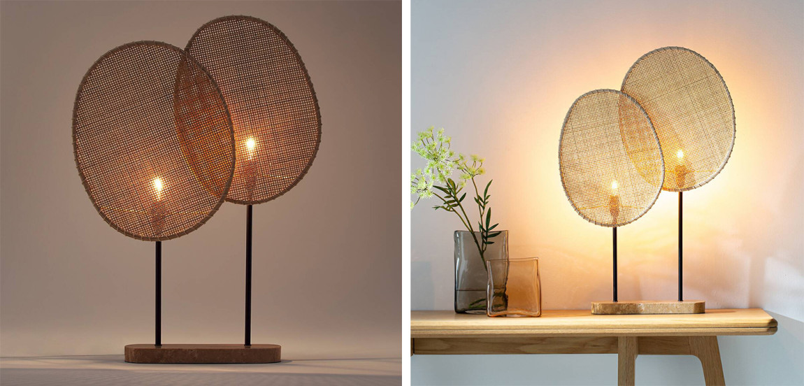 Настольная лампа Wicker Leaves Table lamp