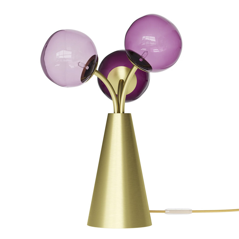 Настольная лампа Wild Grape brass