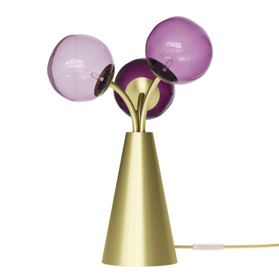 Настольная лампа Wild Grape brass