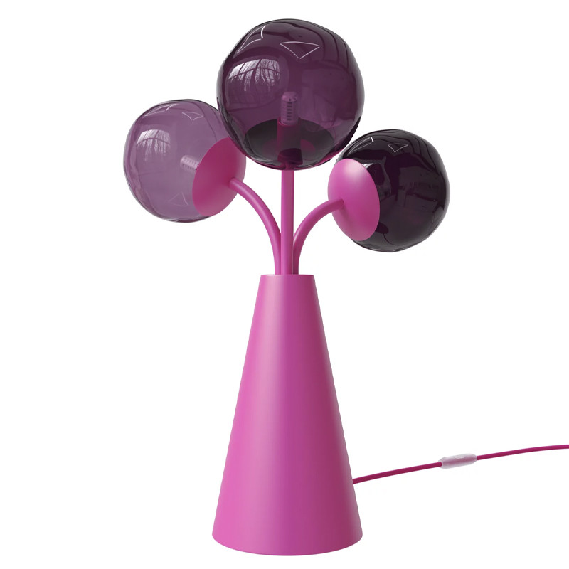 Настольная лампа Wild Grape pink