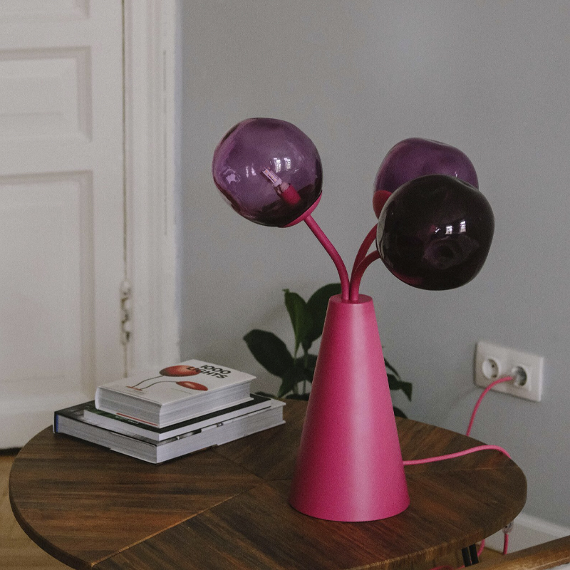 Настольная лампа Wild Grape pink
