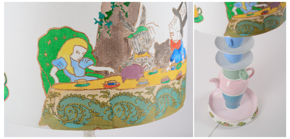 Настольная лампа Алиса в стране чудес