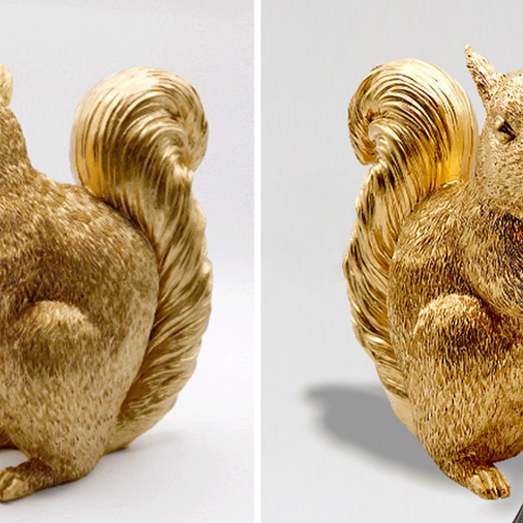 Настольная лампа белка Gold Squirrel Lamp