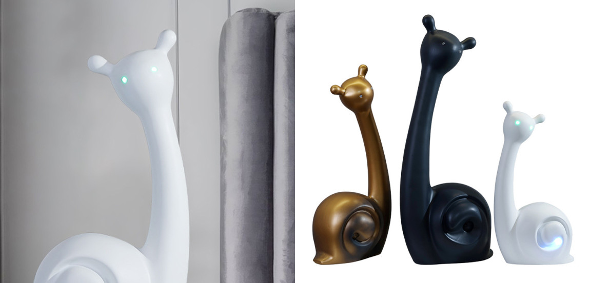Настольная лампа в виде улитки Snail Lamp