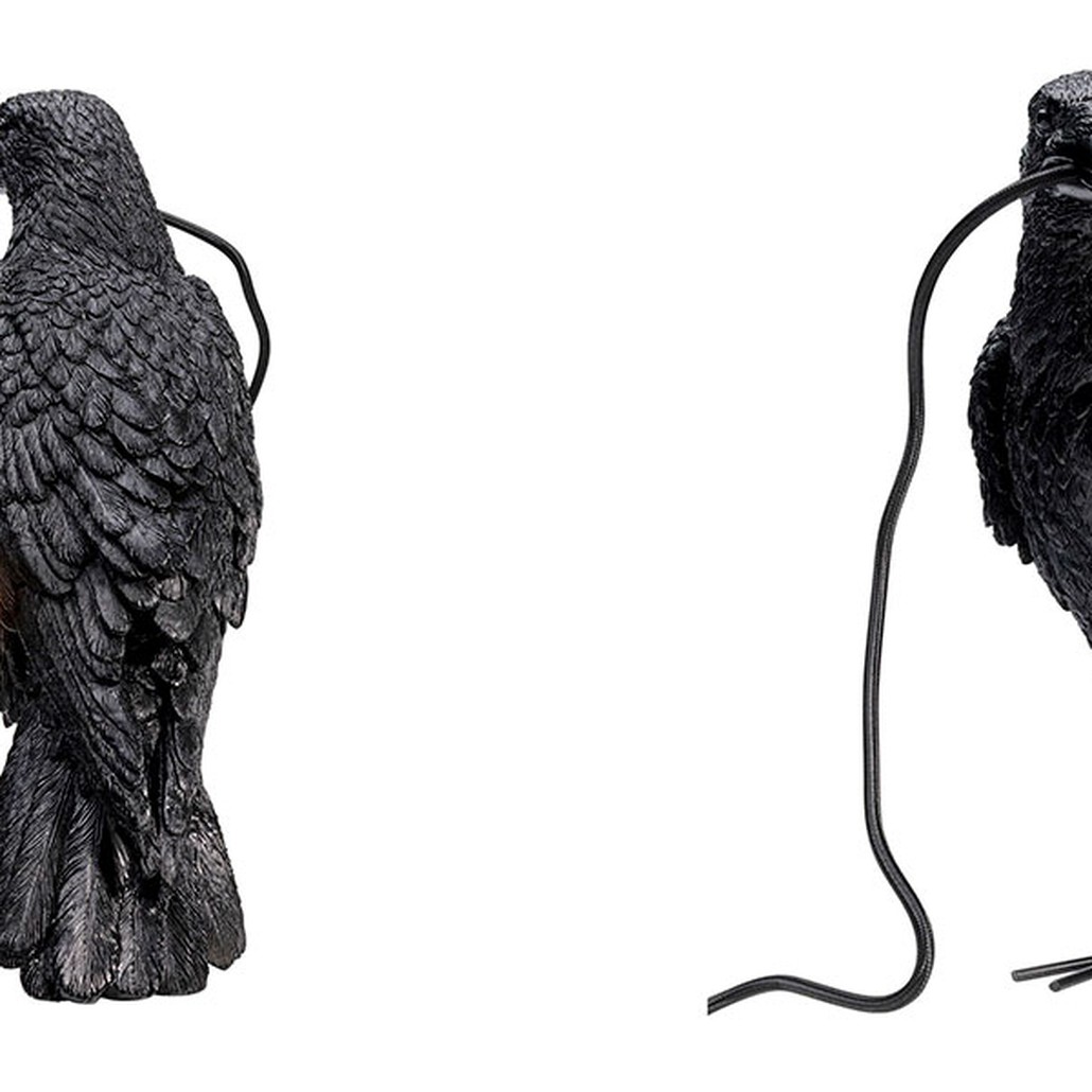 Настольная лампа Ворона Black Crow