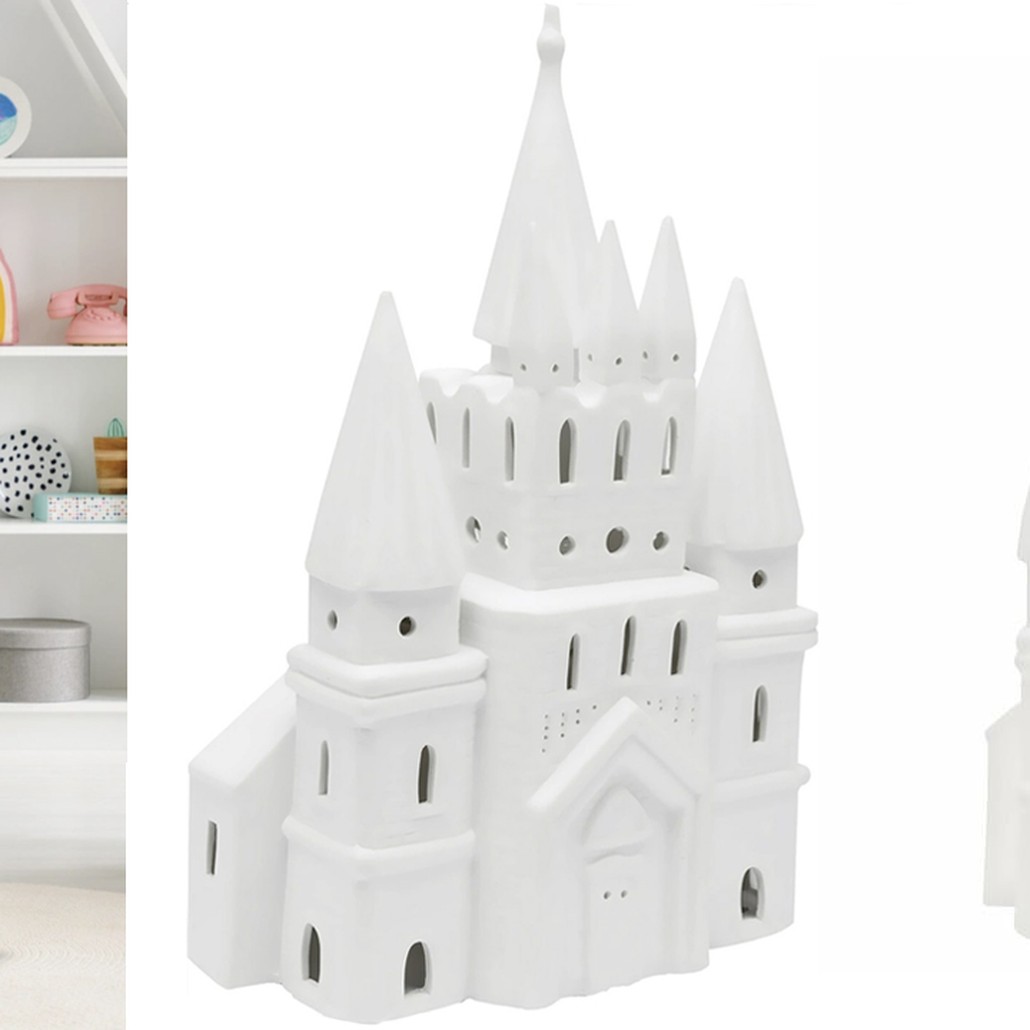 Настольная лампа для детей White castle