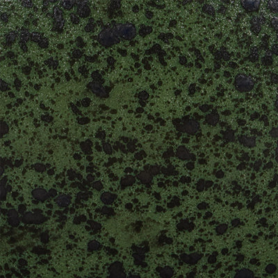 Настольная лампа зеленая с тканевым абажуром Splashes of Green Moss