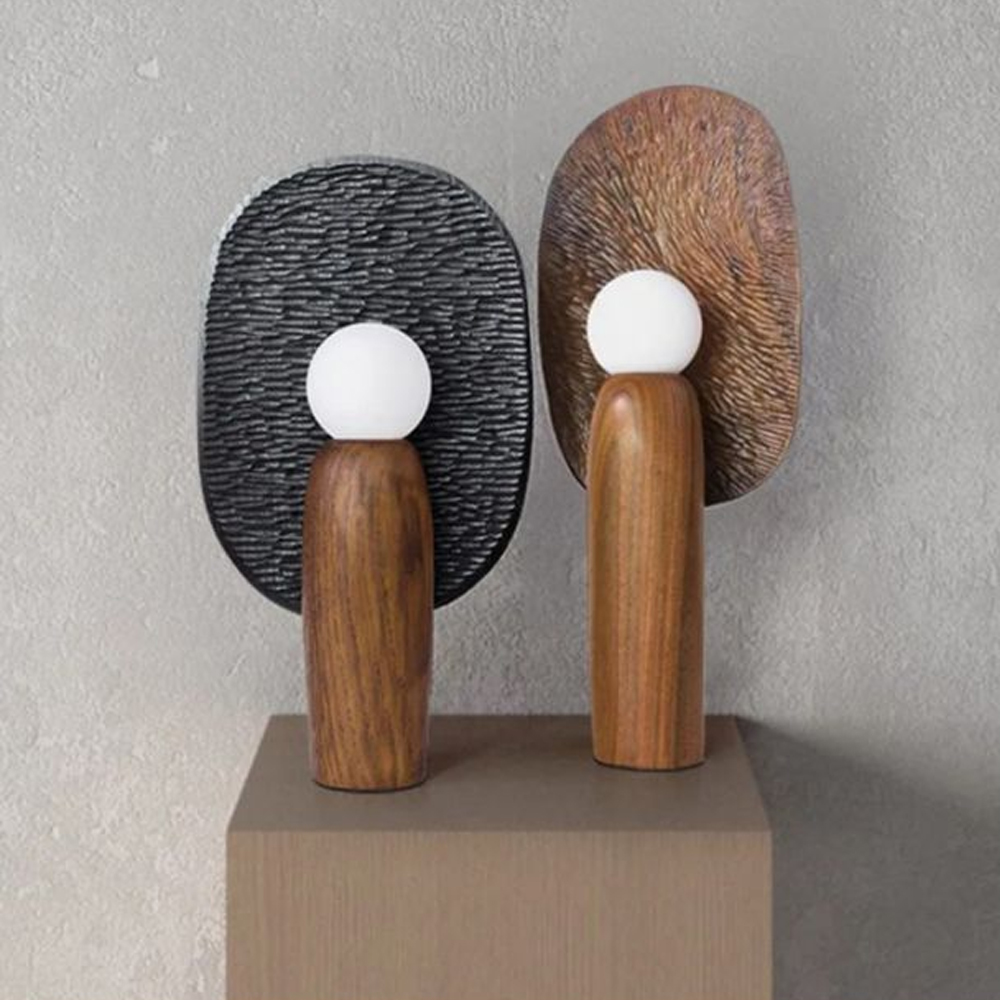 Настольная лампа из дерева Decorative Wooden Lamp