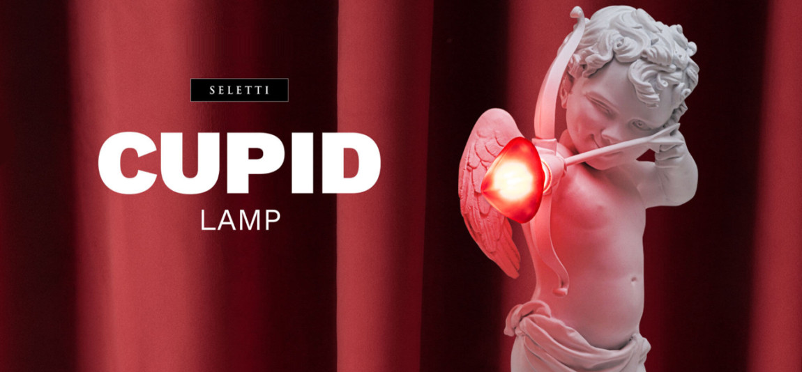 Настольная лампа Купидон со стрелой Seletti Cupid Lamp