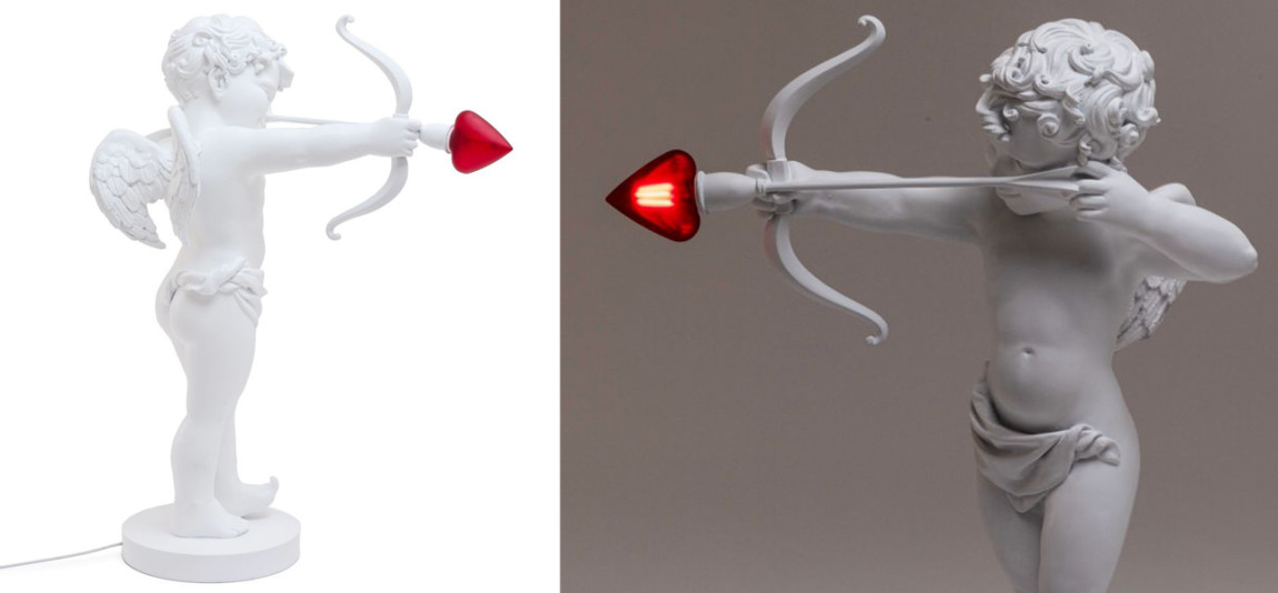 Настольная лампа Купидон со стрелой Seletti Cupid Lamp