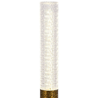 Настольная лампа латунь Dew Drops Tube Brass One Table Lamp