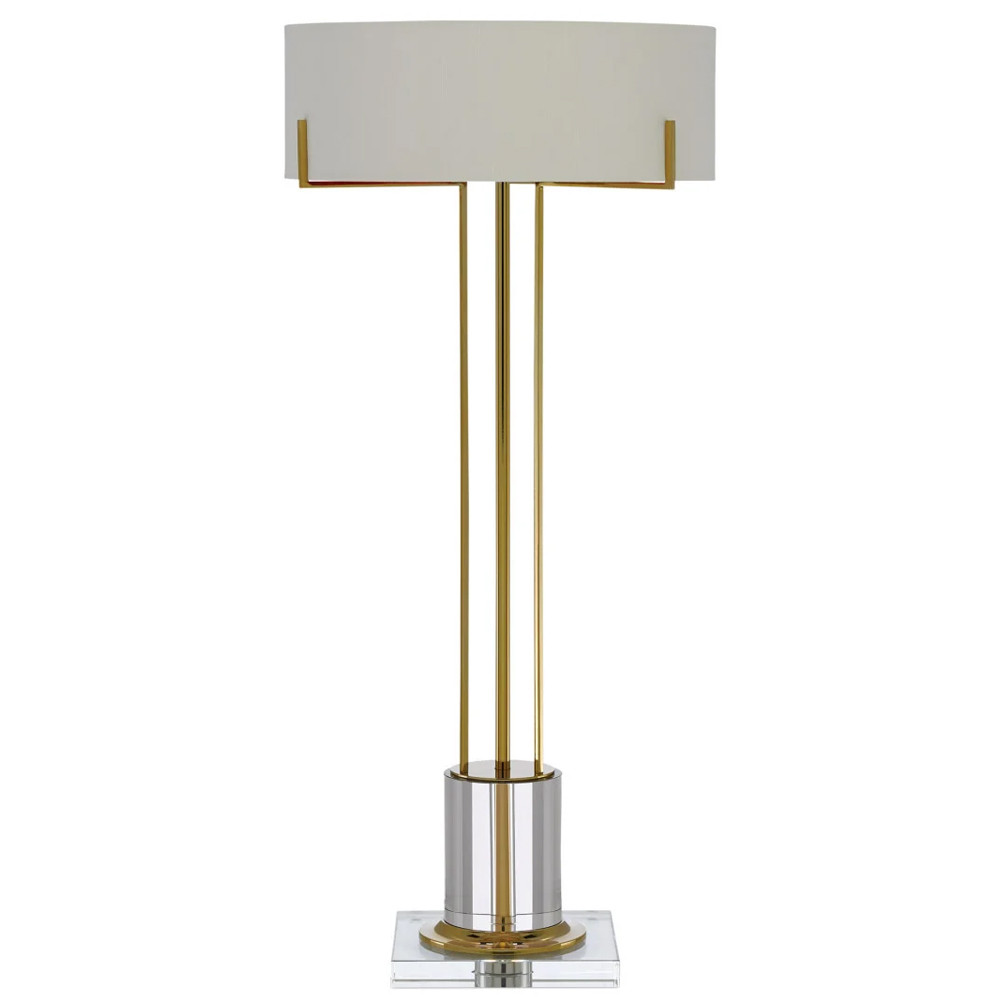 Настольная лампа на прозрачном основании Light Flowing Up