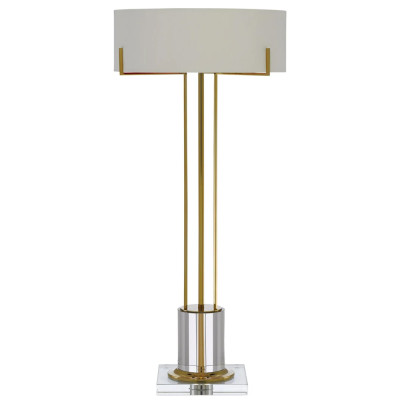 Настольная лампа на прозрачном основании Light Flowing Up