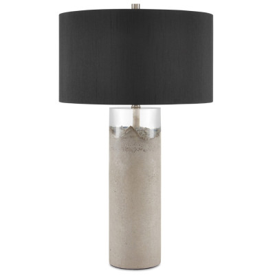 Настольная лампа на сером бетонном основании Delicate Brutality