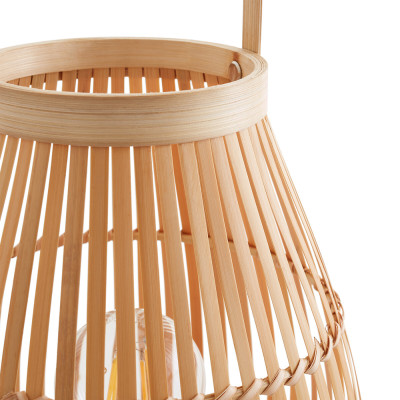 Настольная лампа ручной работы из бамбука Bamboo Grove