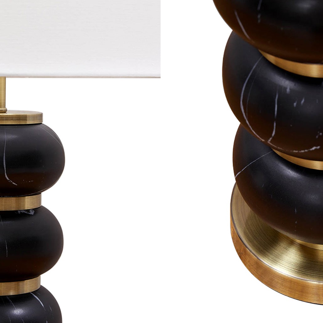 Настольная лампа с абажуром Alan Table Lamp