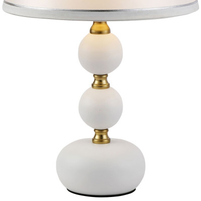 Настольная лампа с абажуром Altera Lampshade White Gold Table Lamp