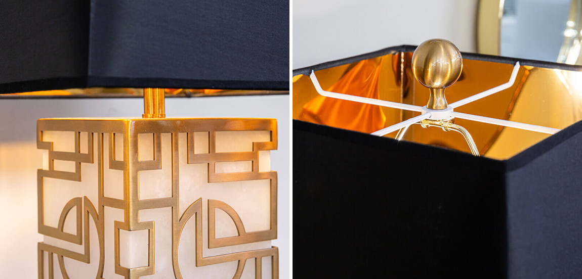 Настольная лампа с абажуром Aniqa Table Lamp