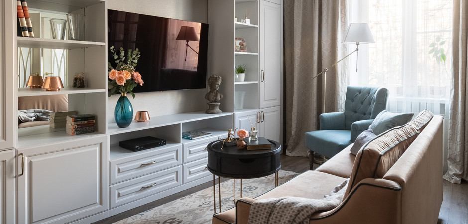 Квартира в духе современной классики от Натальи Мукасьян