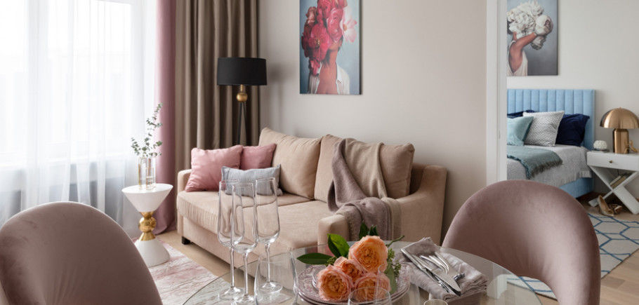 Квартира, в которой живет весна, от дизайнера Натальи Мукасьян