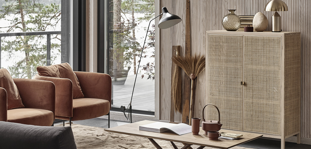 Мебель, свет и декор для интерьера в духе Japanordic