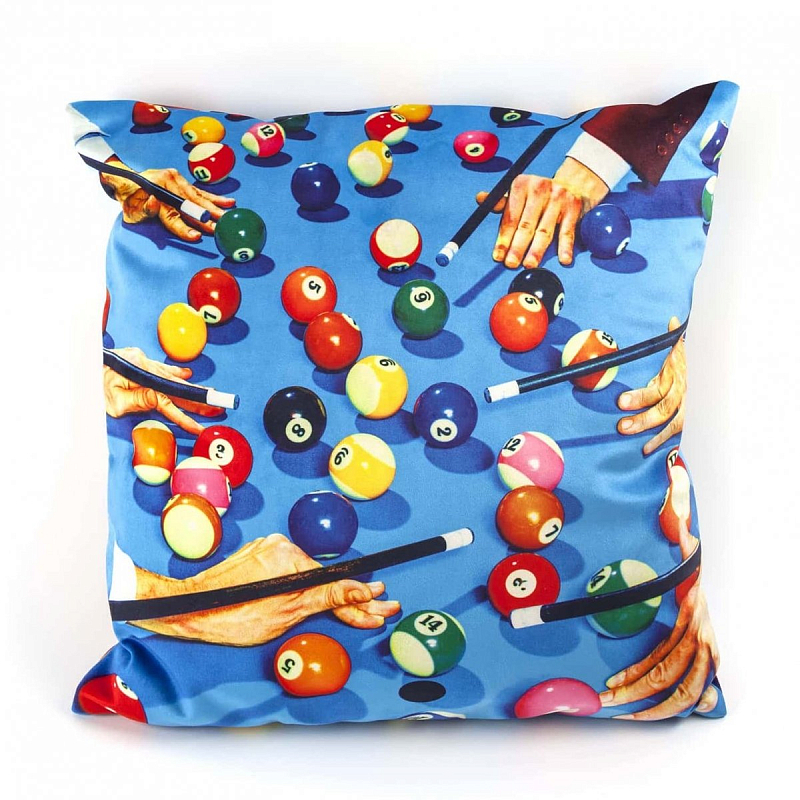 Подушка Seletti Cushion Snooker Toiletpaper