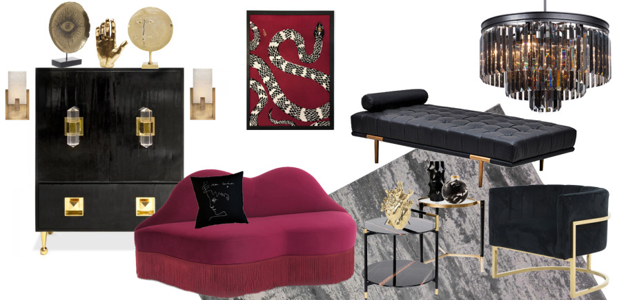 Товары недели: гостиная в духе нео ар-деко