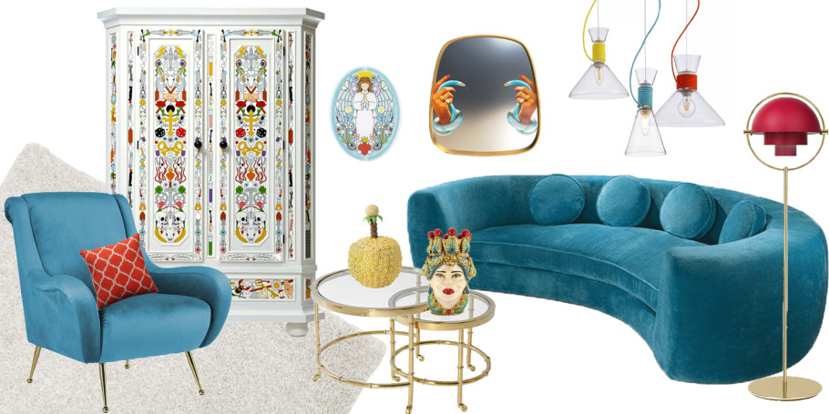 Товары недели: гостиная в стиле китч