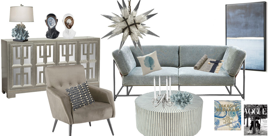 Товары недели: гостиная с морскими мотивами