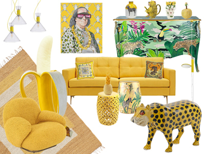 Товары недели: залитая солнцем гостиная или желтый китч