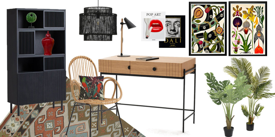 Товары недели: кабинет в стиле бохо