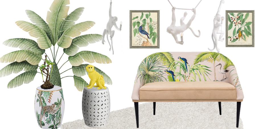 Товары недели: тропическая гостиная