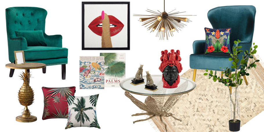 Товары недели: яркая гостиная