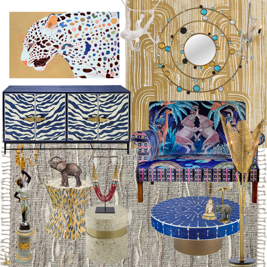 Товары недели. Тёплая экзотика: интерьер с перламутром и верблюжьей костью