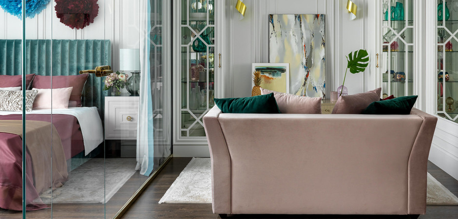 Яркое преображение квартиры в Москве от архитектора Сержа Махова