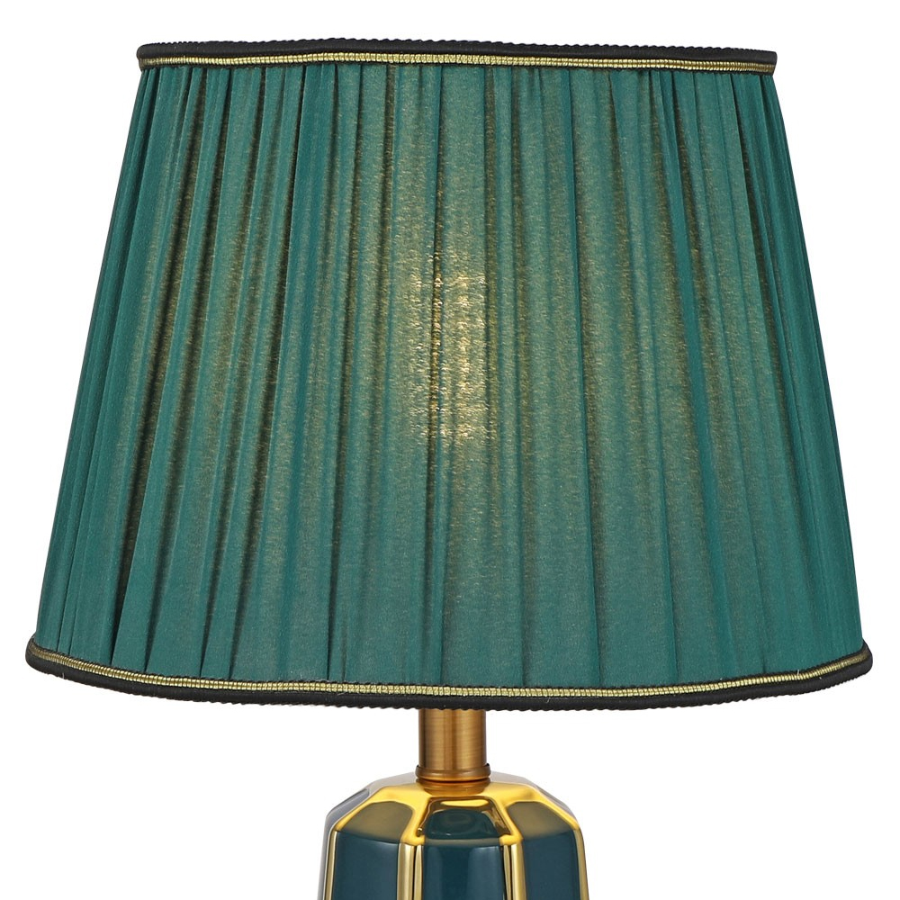 Настольная лампа с абажуром Celestina Lampshade Table Lamp Green