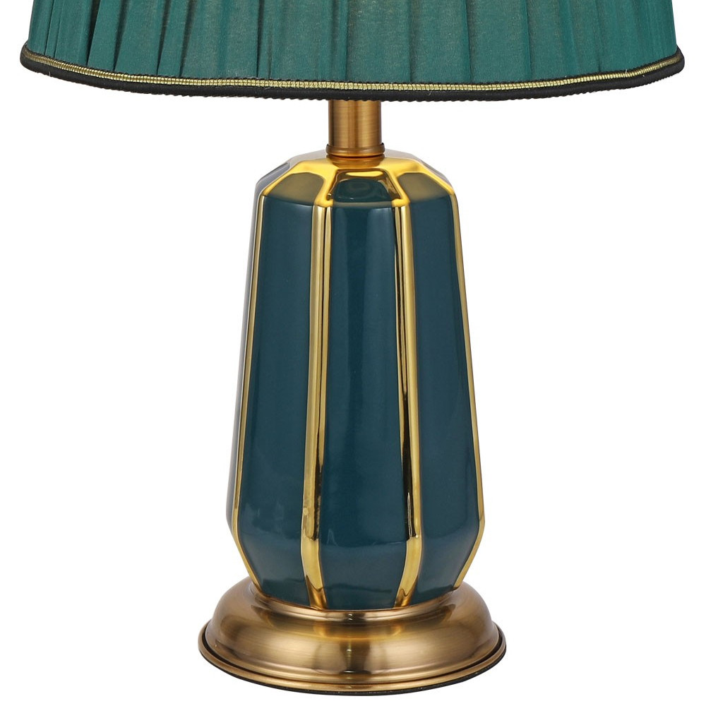 Настольная лампа с абажуром Celestina Lampshade Table Lamp Green