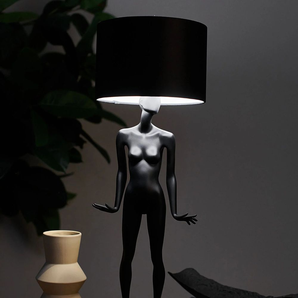 Настольная лампа с абажуром Cretto Mir