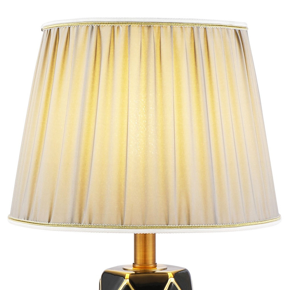 Настольная лампа с абажуром Fiorella Table Lamp Black