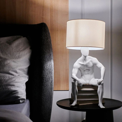 Настольная лампа с абажуром GERTY LAMP